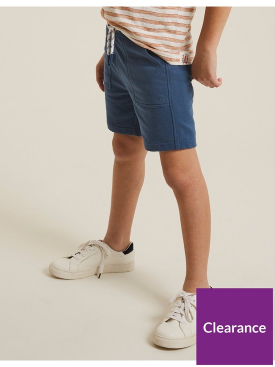 stillFront image of fatface-boys-eddie-sweat-shorts-washed-blue