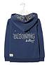  image of fatface-girls-blooming-brilliant-zip-through-hoodie-navy