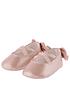  image of monsoon-baby-girls-valeria-shimmer-bootie-pink