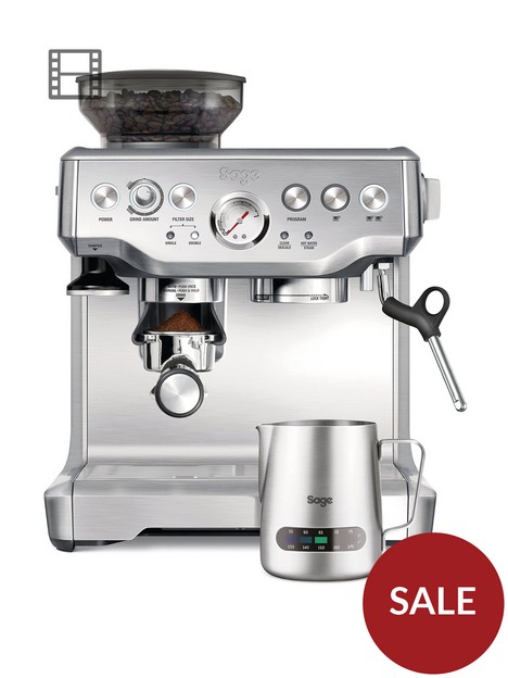 sage-barista-express-espresso-coffee-machinenbspwith-temp-control-milk-jug