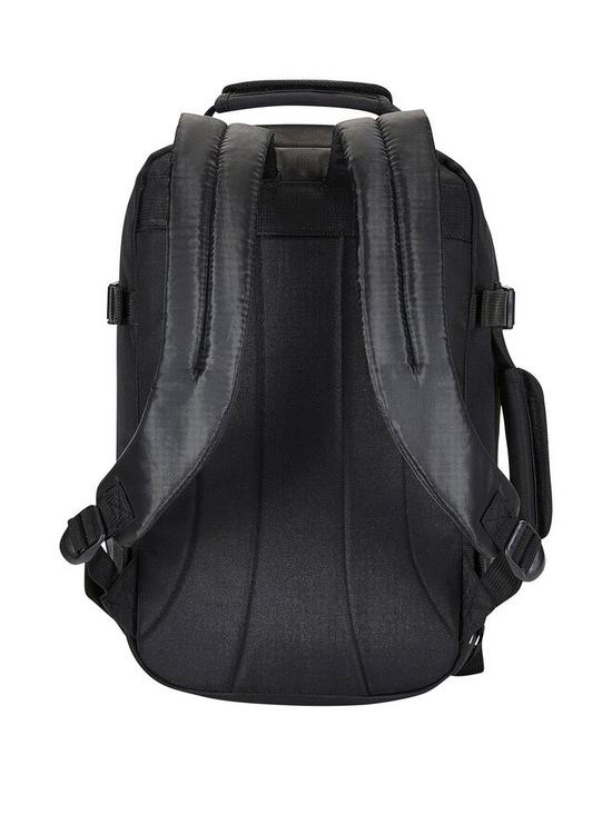 stillFront image of rock-luggage-small-cabin-backpack-black