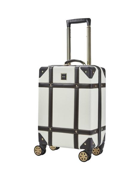 rock-luggage-vintage-carry-on-8-wheel-suitcase-cream
