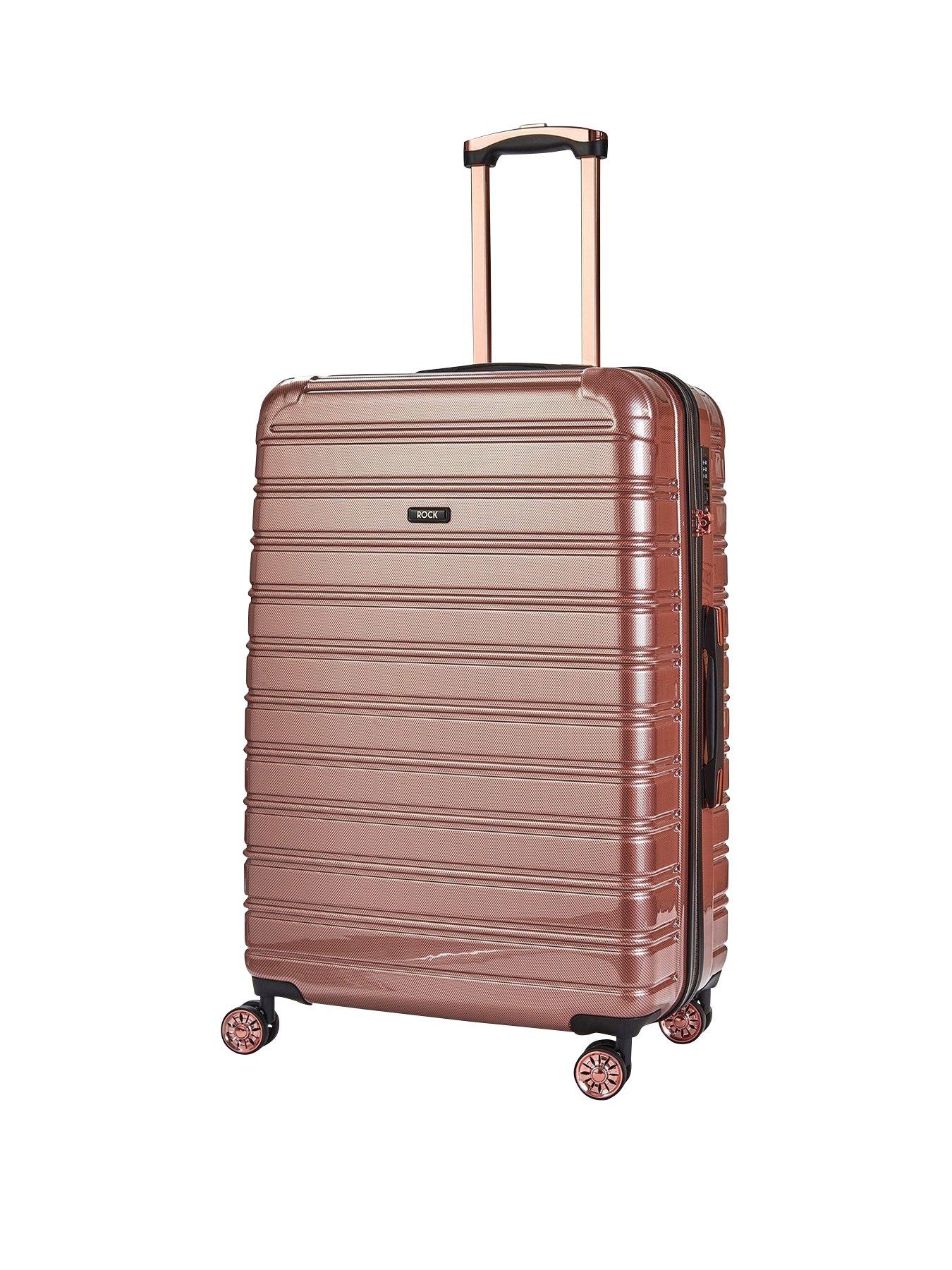 8 wheel large suitcase