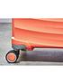  image of rock-luggage-sunwave-carry-on-8-wheel-suitcase-peach
