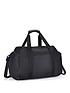  image of rock-luggage-district-medium-carry-on-holdall-black