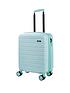  image of rock-luggage-novo-carry-on-8-wheel-suitcase-pastel-green