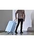  image of rock-luggage-novo-large-8-wheel-suitcase-pastel-blue