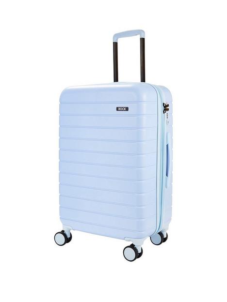 rock-luggage-novo-medium-8-wheel-suitcase-pastel-blue