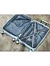  image of rock-luggage-novo-medium-8-wheel-suitcase-pastel-blue