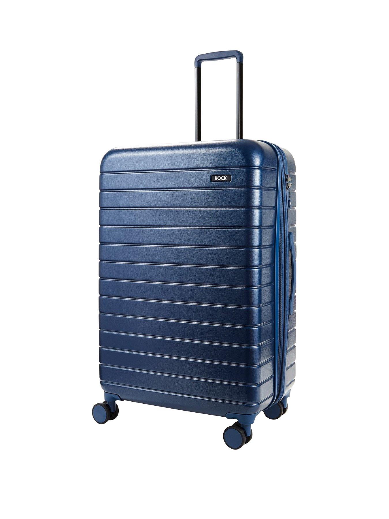 Large 8 store wheel suitcase