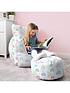  image of rucomfy-rainbow-sky-childrens-armchair
