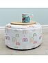  image of rucomfy-rainbow-sky-childrens-footstool
