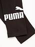  image of puma-girls-essential-logo-leggings-black