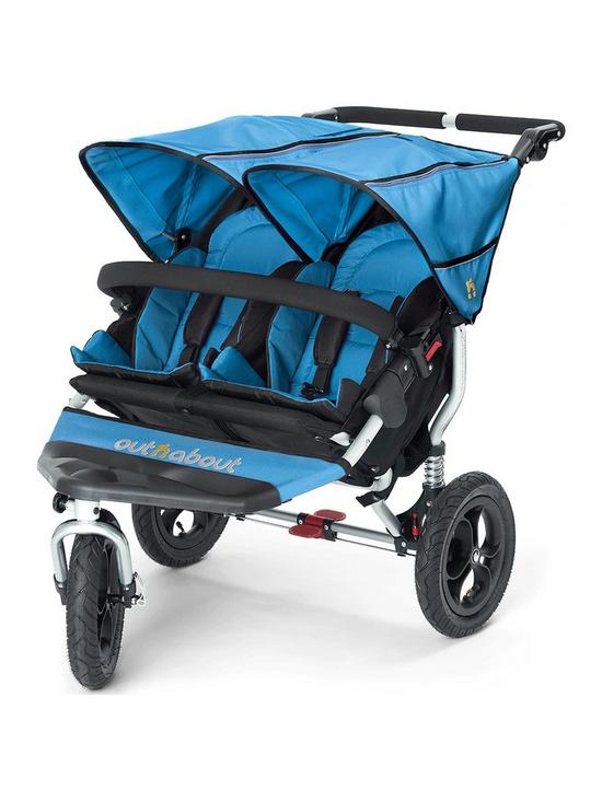 front image of out-n-about-nipper-double-v4-pushchair