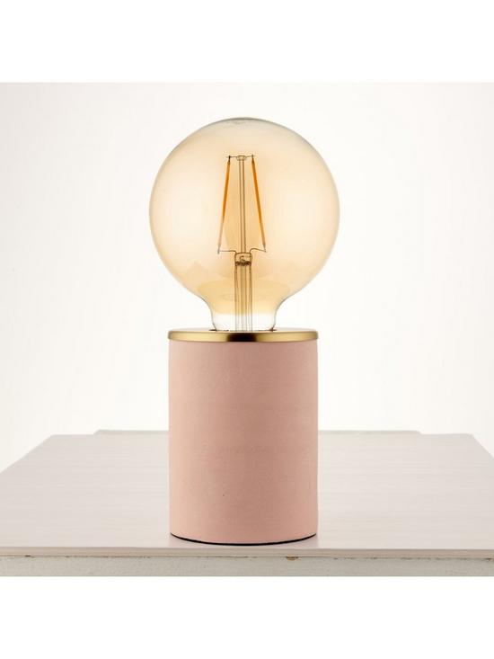 back image of jasmine-concrete-table-lamp