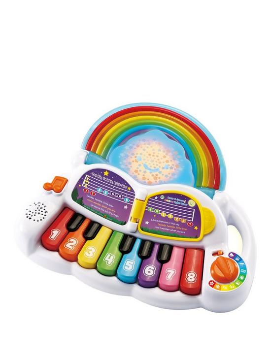 front image of leapfrog-learn-amp-groove-rainbow-lights-piano