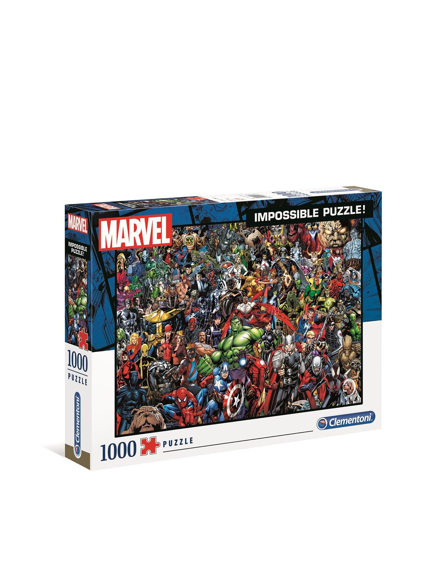  Clementoni Marvel Impossible Jigsaw Puzzle, 1000