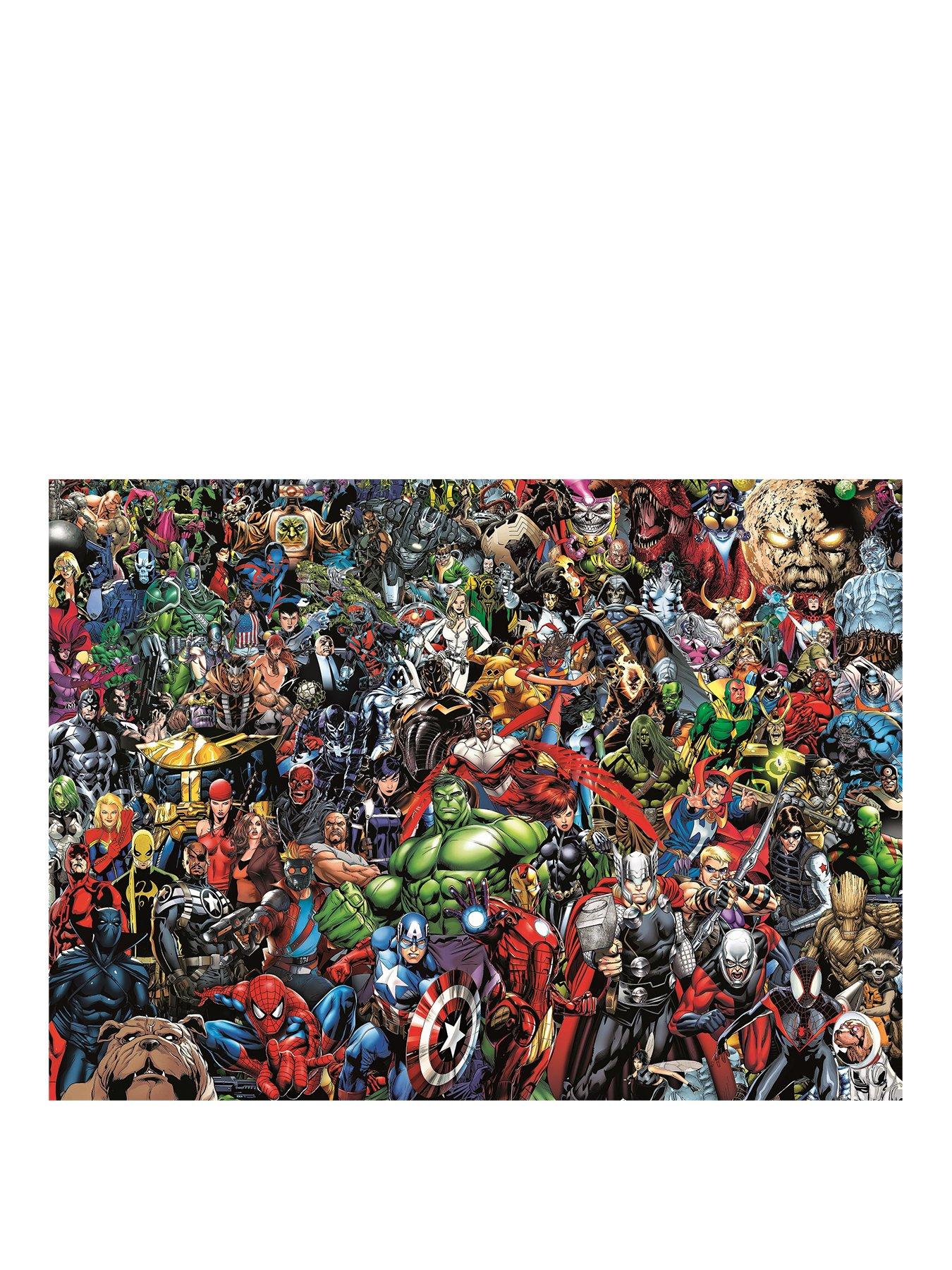 Marvel 1000 pieces “impossible” puzzle from Clementoni : r/Jigsawpuzzles