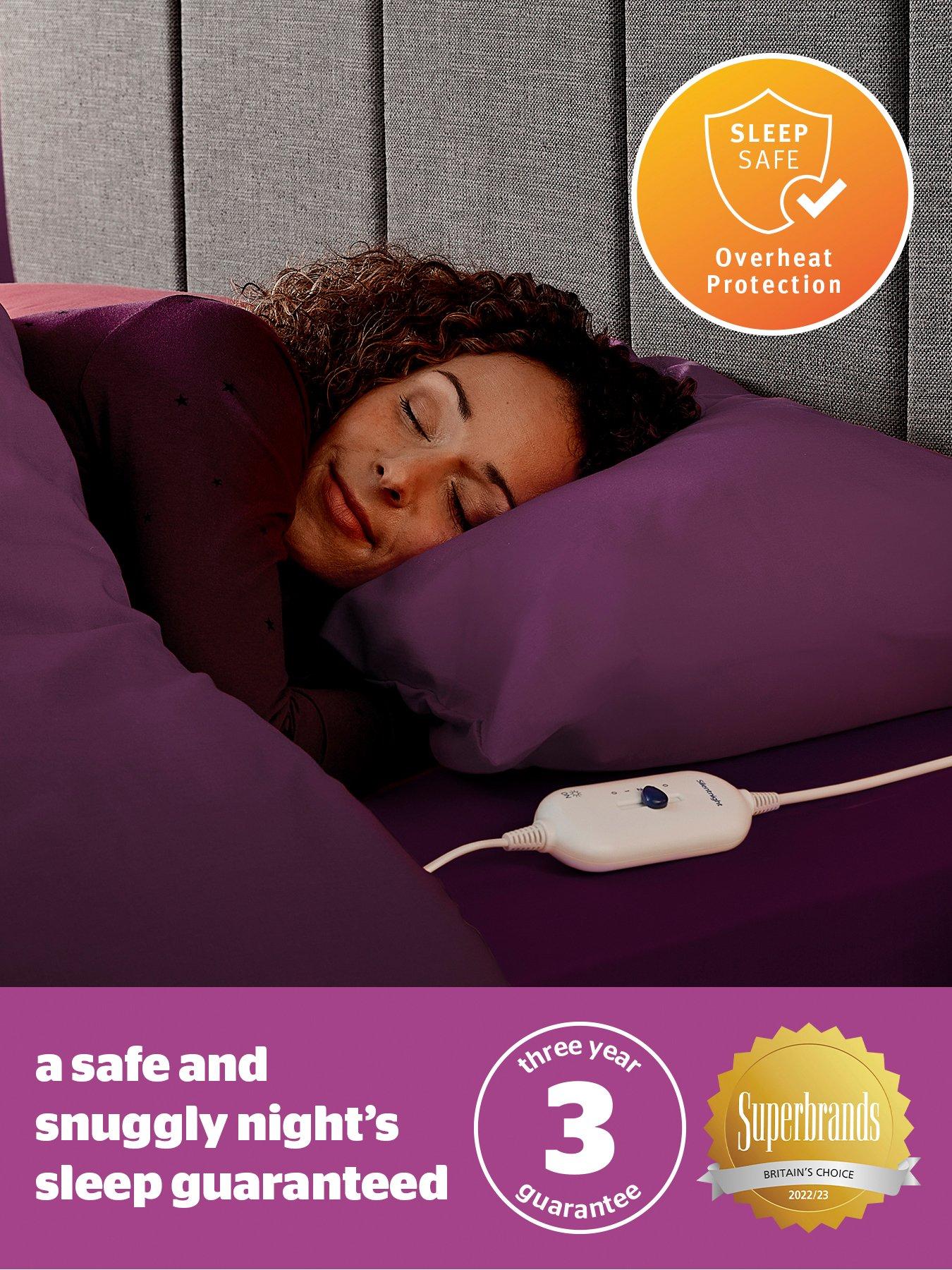  image of silentnight-teddy-fleece-comfort-control-electric-blanket-3-heat-settings