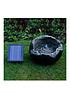  image of gardenwize-solar-powered-water-feature-rock-bowl