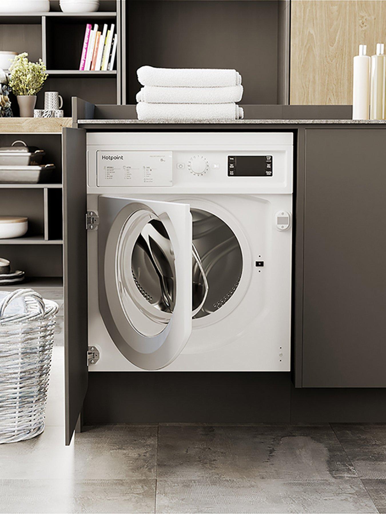  image of hotpoint-biwmhg81484-built-in-8kg-load-1400-spin-washing-machine-white