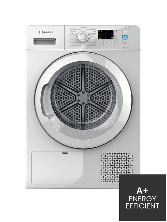front image of indesit-ytm1071r-7kg-load-heat-pump-tumble-dryer-white