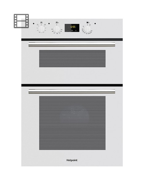 hotpoint-dd2540wh-built-in-60cm-width-electric-double-oven-white