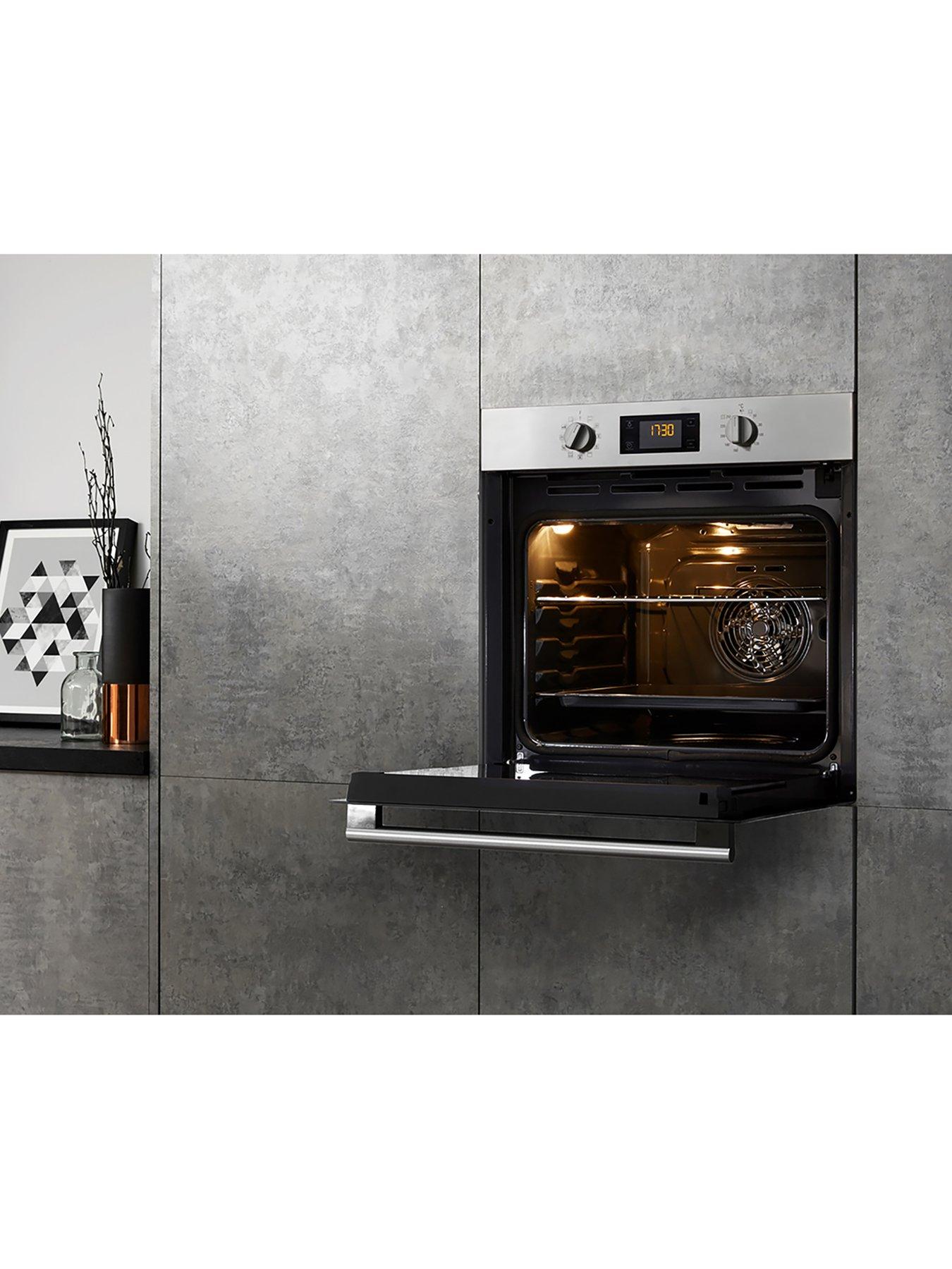  image of hotpoint-class-2-multiflownbspsa2840pix-built-in-60cm-width-electric-single-oven-stainless-steel
