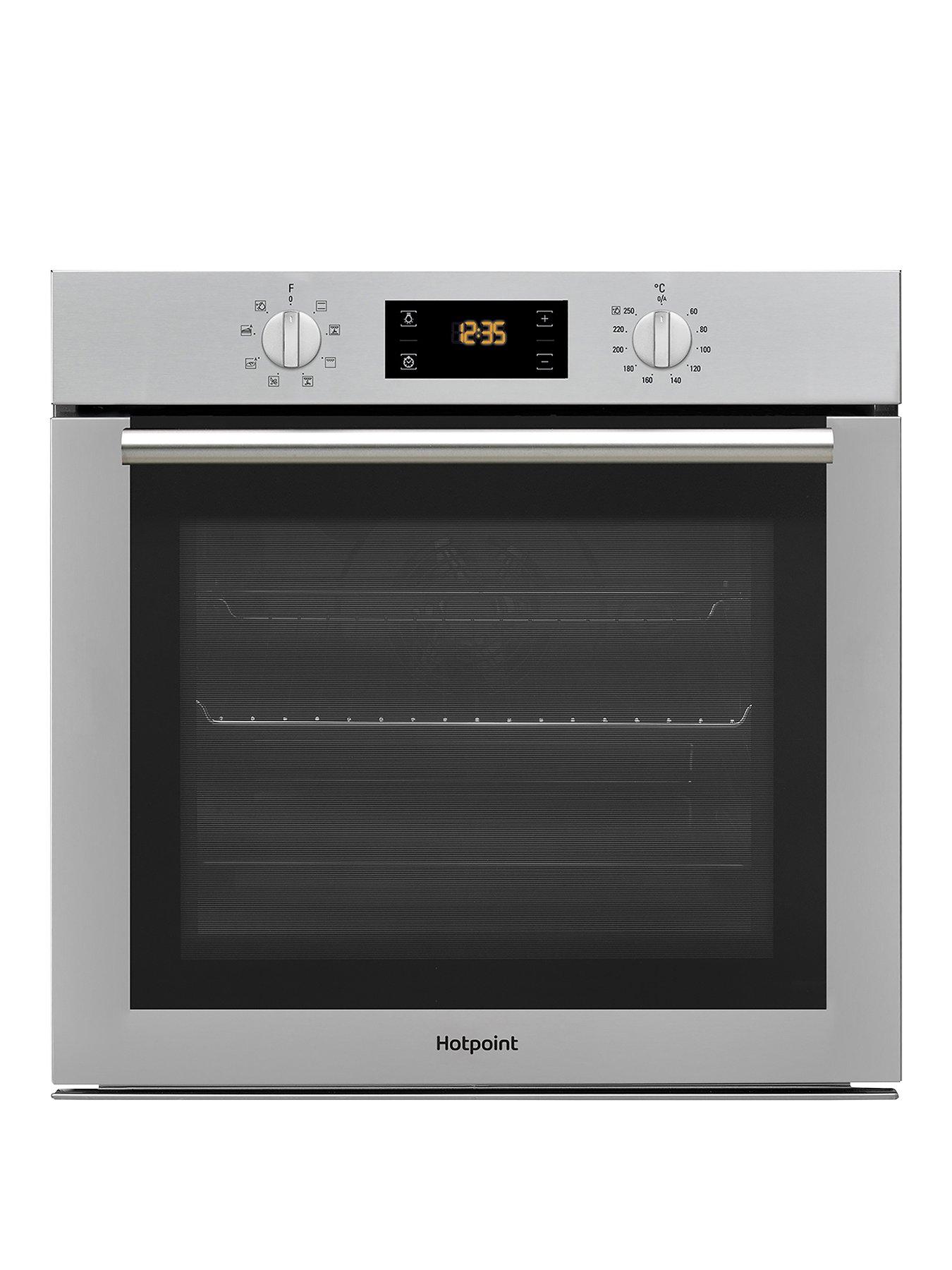 front image of hotpoint-sa4544hix-built-in-60cm-width-electric-single-oven-stainless-steel
