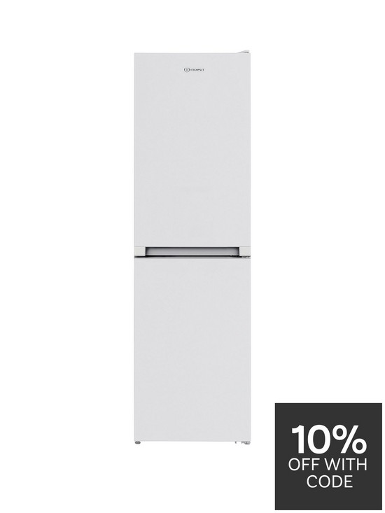 front image of indesit-ibnf55181w1-55cm-width-fridge-freezer-white