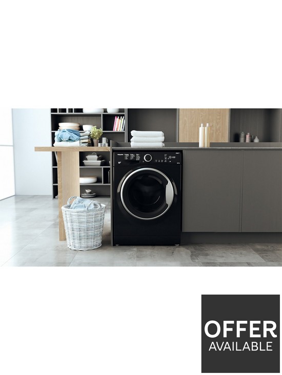 back image of hotpoint-rdg9643ksukn-9kg-wash-6kg-dry-1400-spin-washer-dryer-black