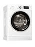  image of whirlpool-ffd8448bsvuk-8kg-load-1400-spin-washing-machine-white
