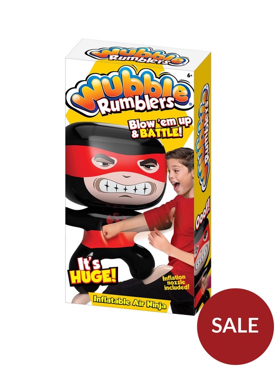 front image of wubble-ball-wubble-rumblers-ninja