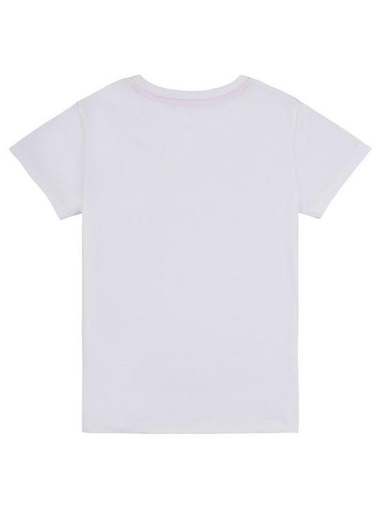 back image of jack-wills-girls-script-t-shirt-white