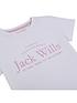  image of jack-wills-girls-script-t-shirt-white