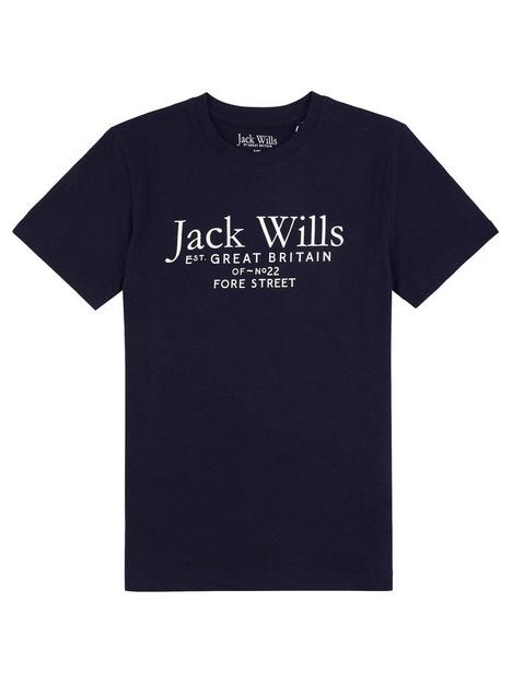 jack-wills-boys-script-t-shirt-navy