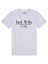  image of jack-wills-boys-script-t-shirt-white