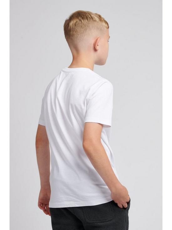stillFront image of jack-wills-boys-script-t-shirt-white