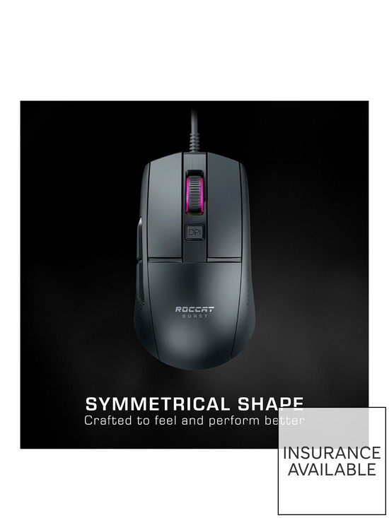 stillFront image of roccat-burst-core-optical-wired-gaming-mouse-black