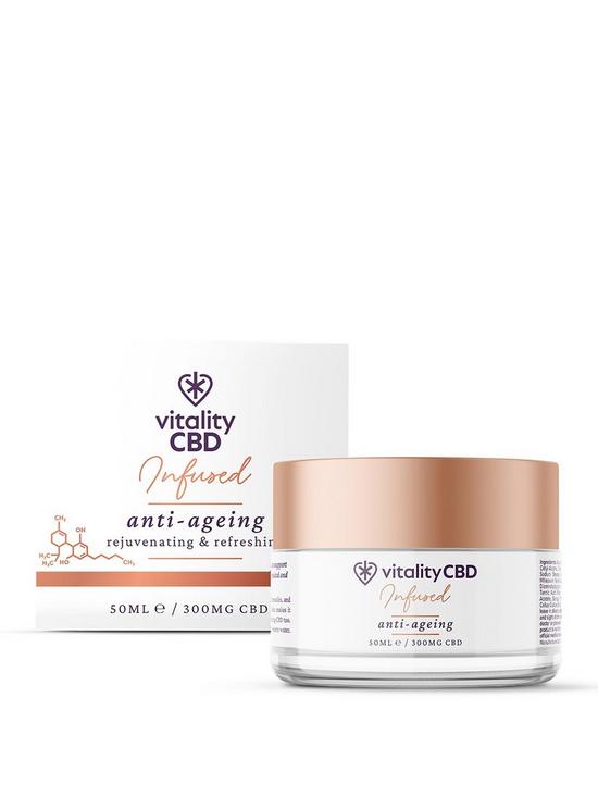 front image of vitality-cbd-infused-anti-ageing-cream-300mg-50ml