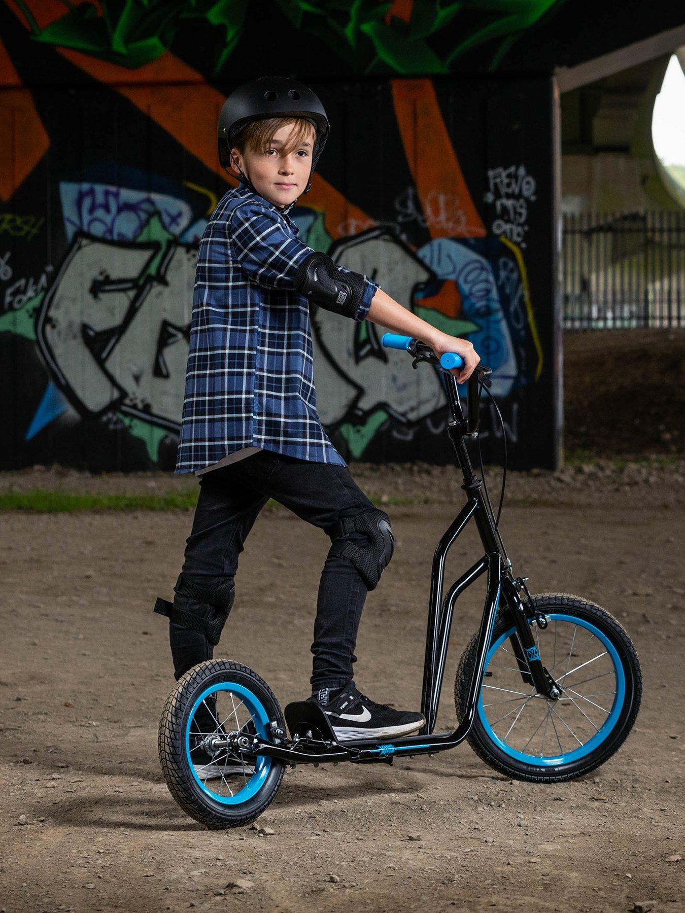 Image 1 of 7 of XOOTZ BMX Scooter- Blue