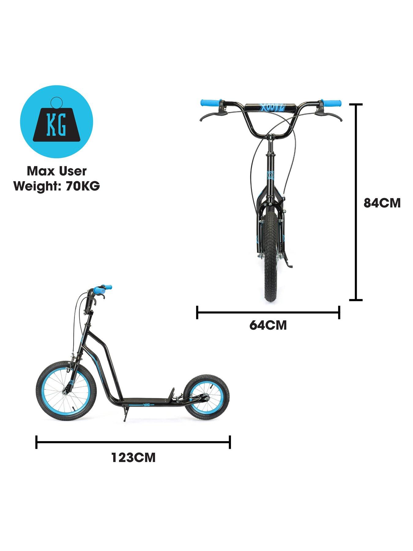 Image 7 of 7 of XOOTZ BMX Scooter- Blue