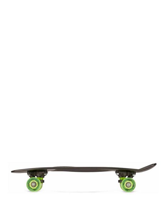 front image of xootz-22-led-skateboard-blacknbsp