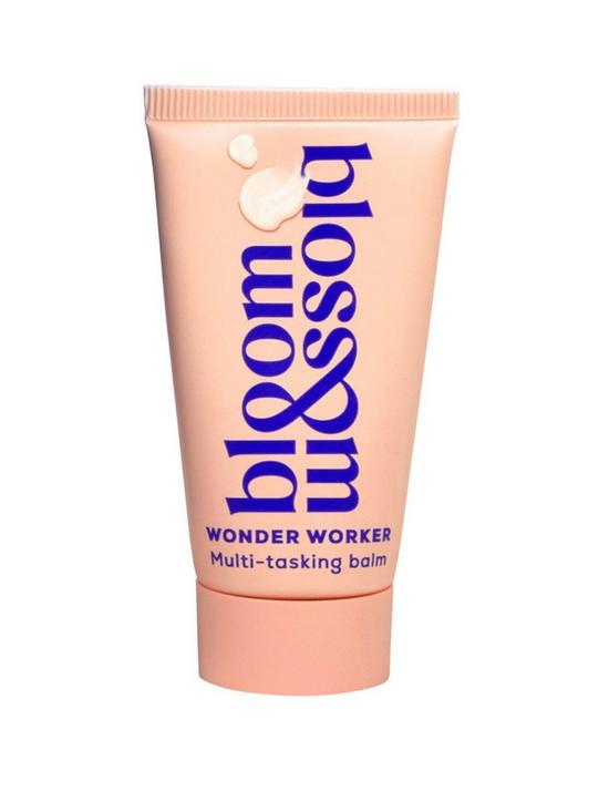 front image of bloom-and-blossom-wonder-worker-multi-tasking-balm-25ml