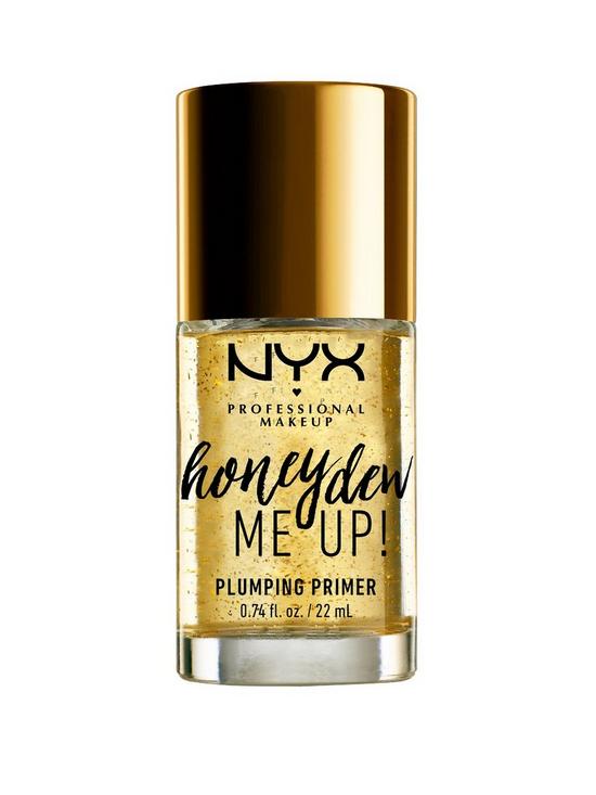 front image of nyx-professional-makeup-makeup-plumping-honey-dew-melon-infused-honey-dew-me-up-face-primer