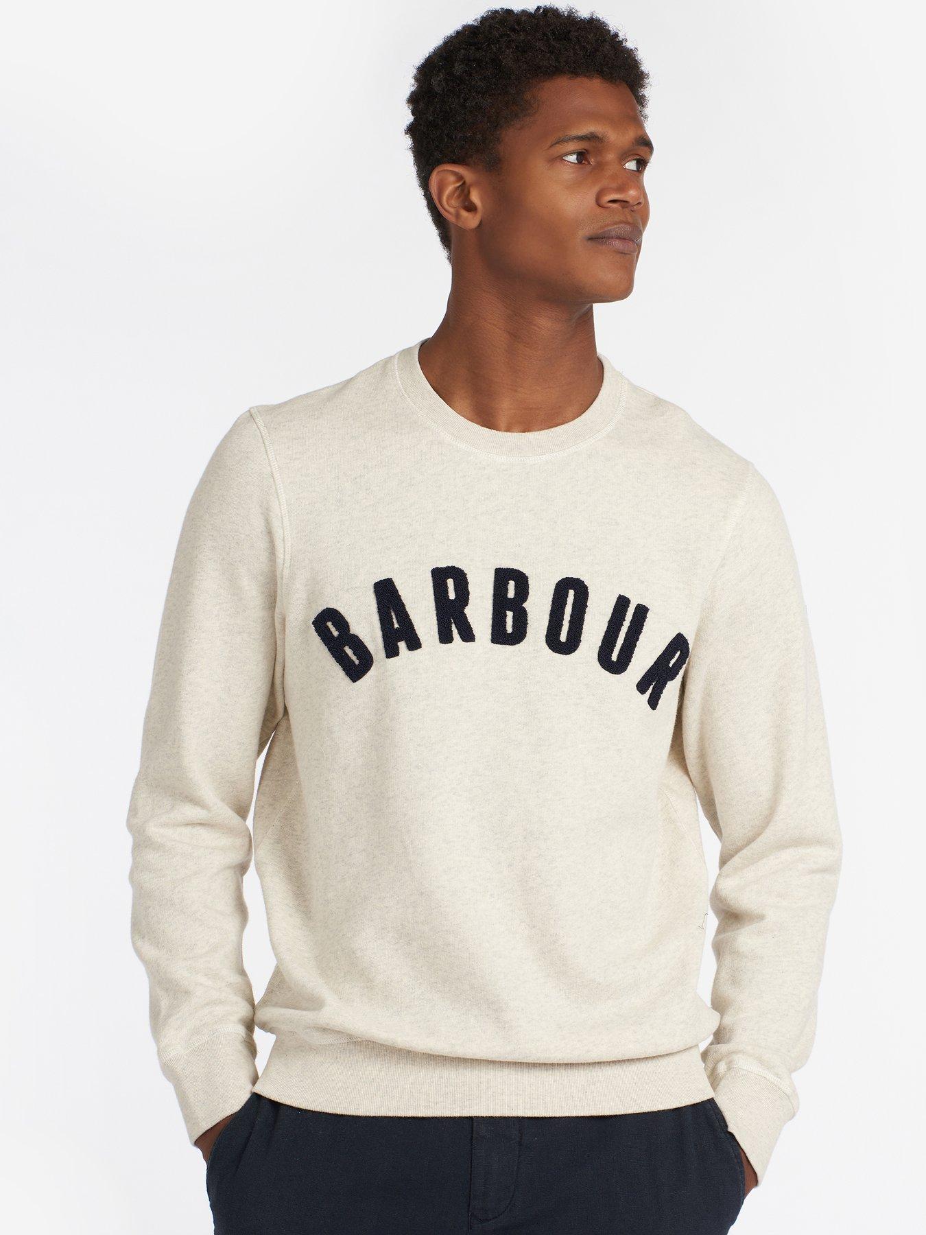 Grey marl discount paris badge crewneck