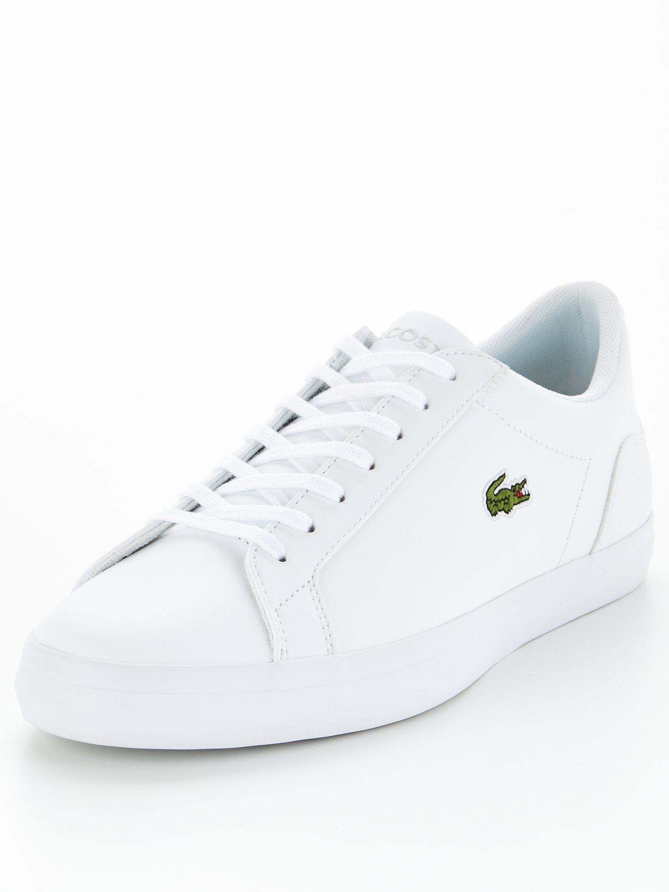 White shop lacoste pumps