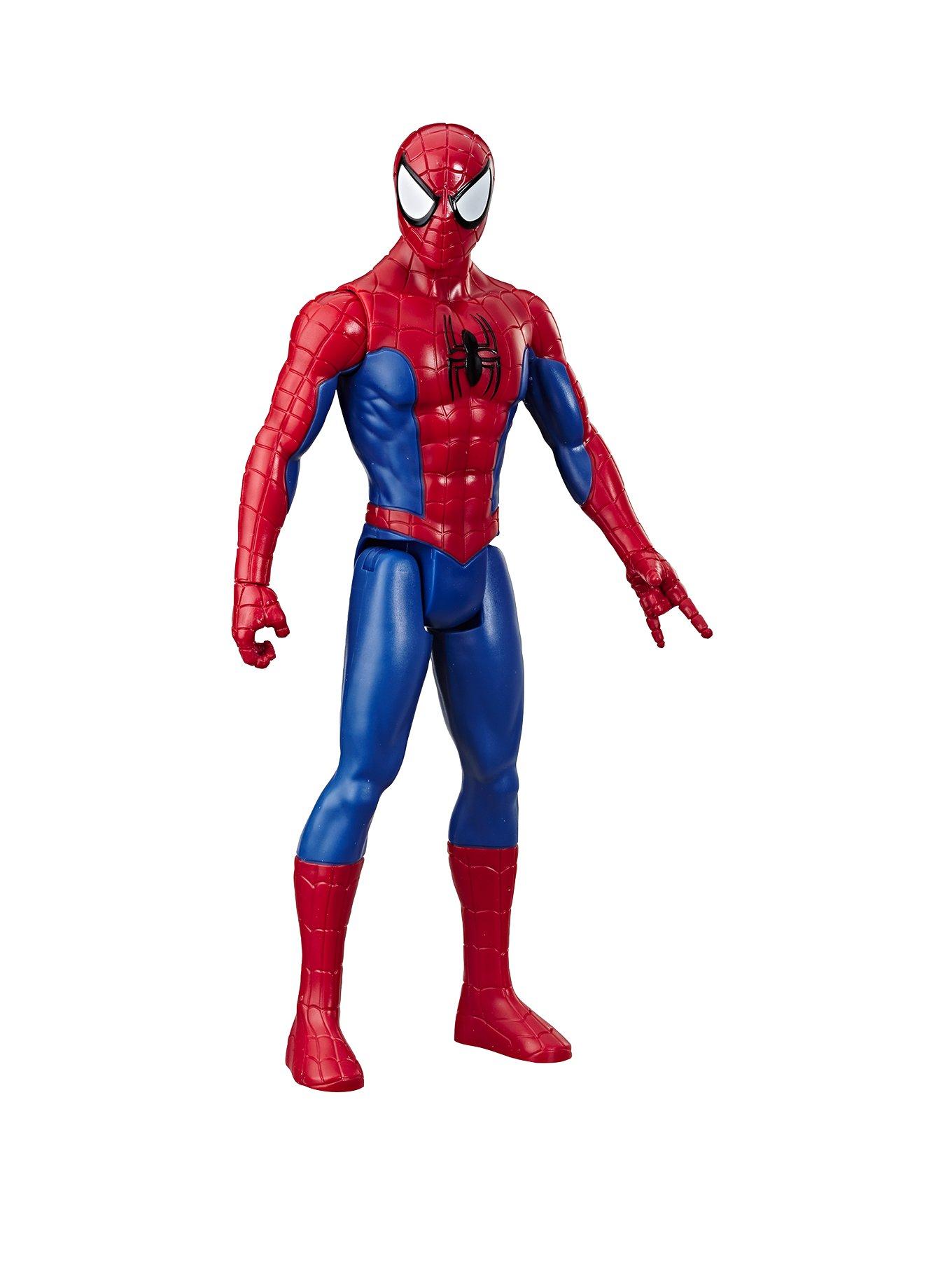 Marvel Spider-Man Titan Hero Series Spider-Man 30-cm-Scale Super Hero Action Figure Toy with Titan Hero FX Port