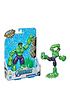  image of marvel-avengers-bend-and-flex-action-figure-toy-15-cm-flexible-hulk-figure-includes-blast-accessory-for-children-aged-6-and-up