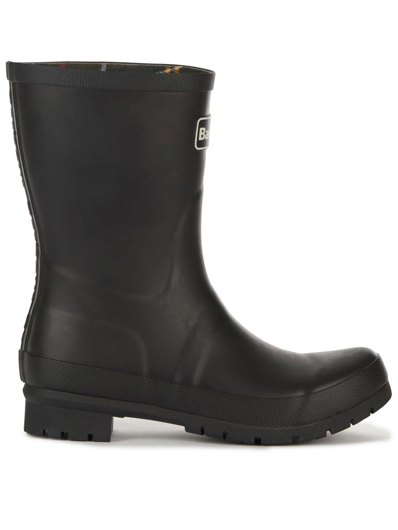 Image 3 of 5 of Barbour Banbury Mid Length Wellington Boot - Black